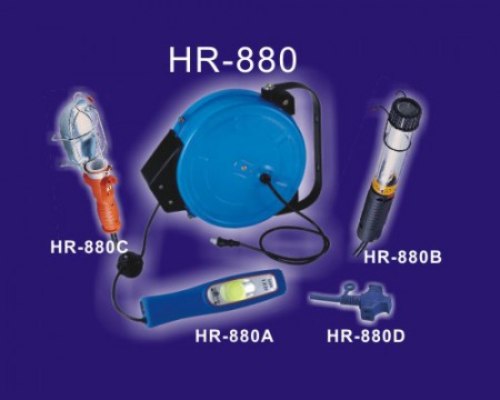 產品名稱：自動收線LED工作燈